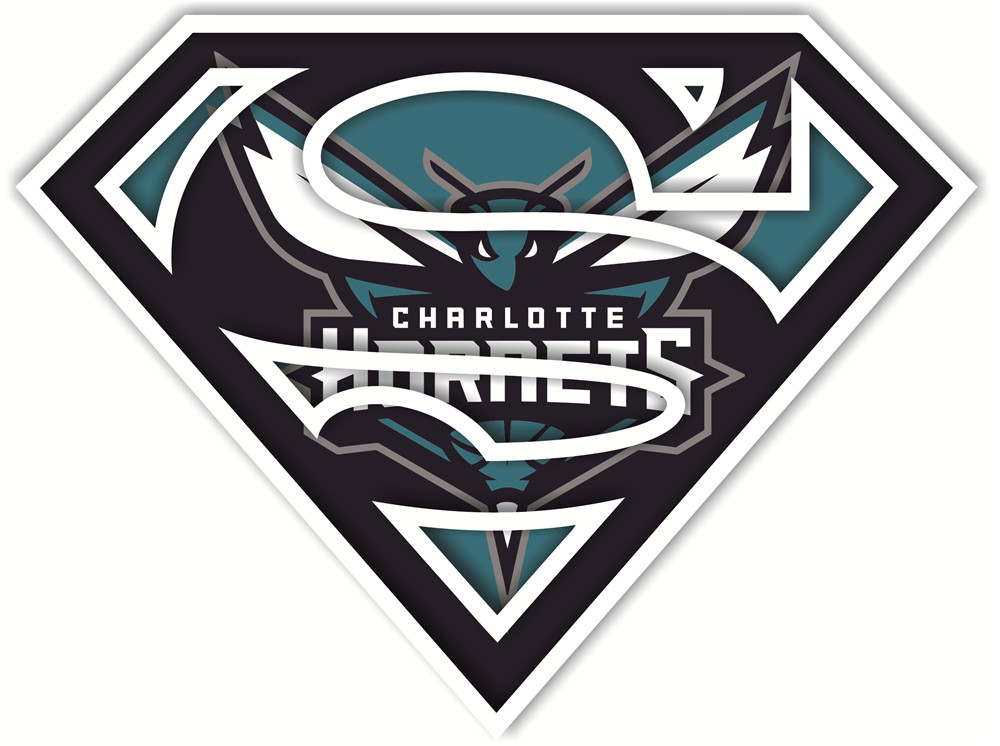 Charlotte Hornets superman iron on heat transfer Charlotte Hornets superman iron on heat transfer